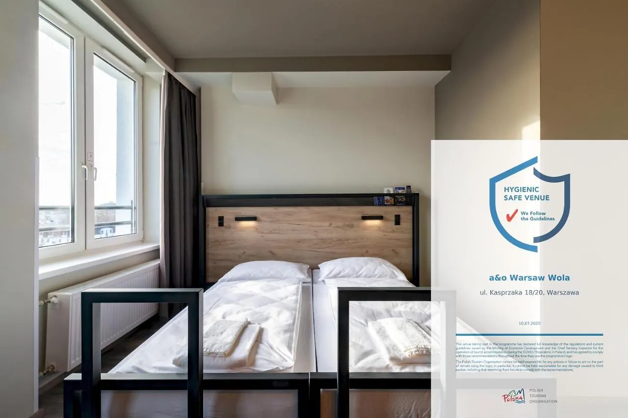 A Pousada A&O Warszawa Wola Albergue