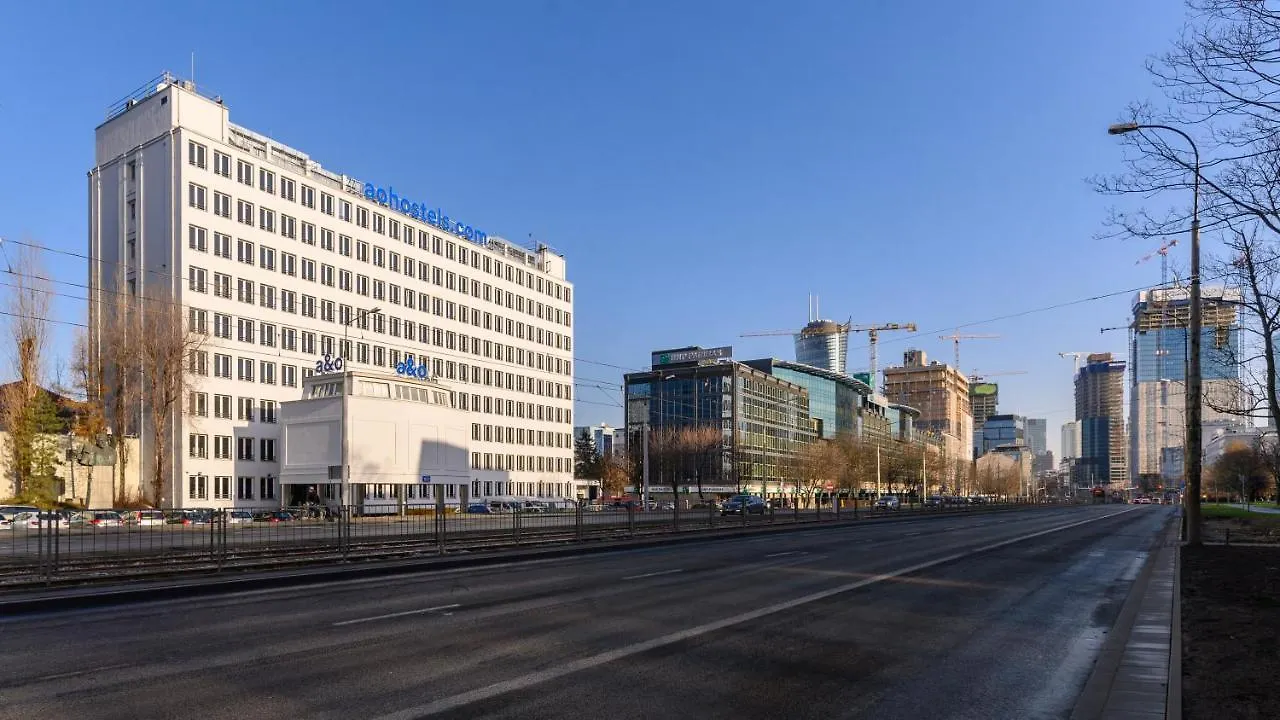 A Pousada A&O Warszawa Wola Varsóvia